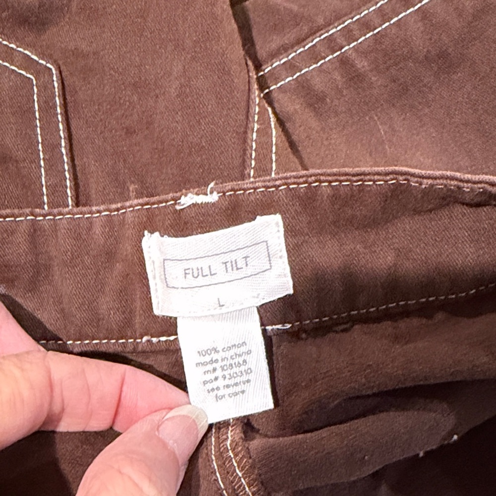 Full Tilt Chocolate Brown Trousers